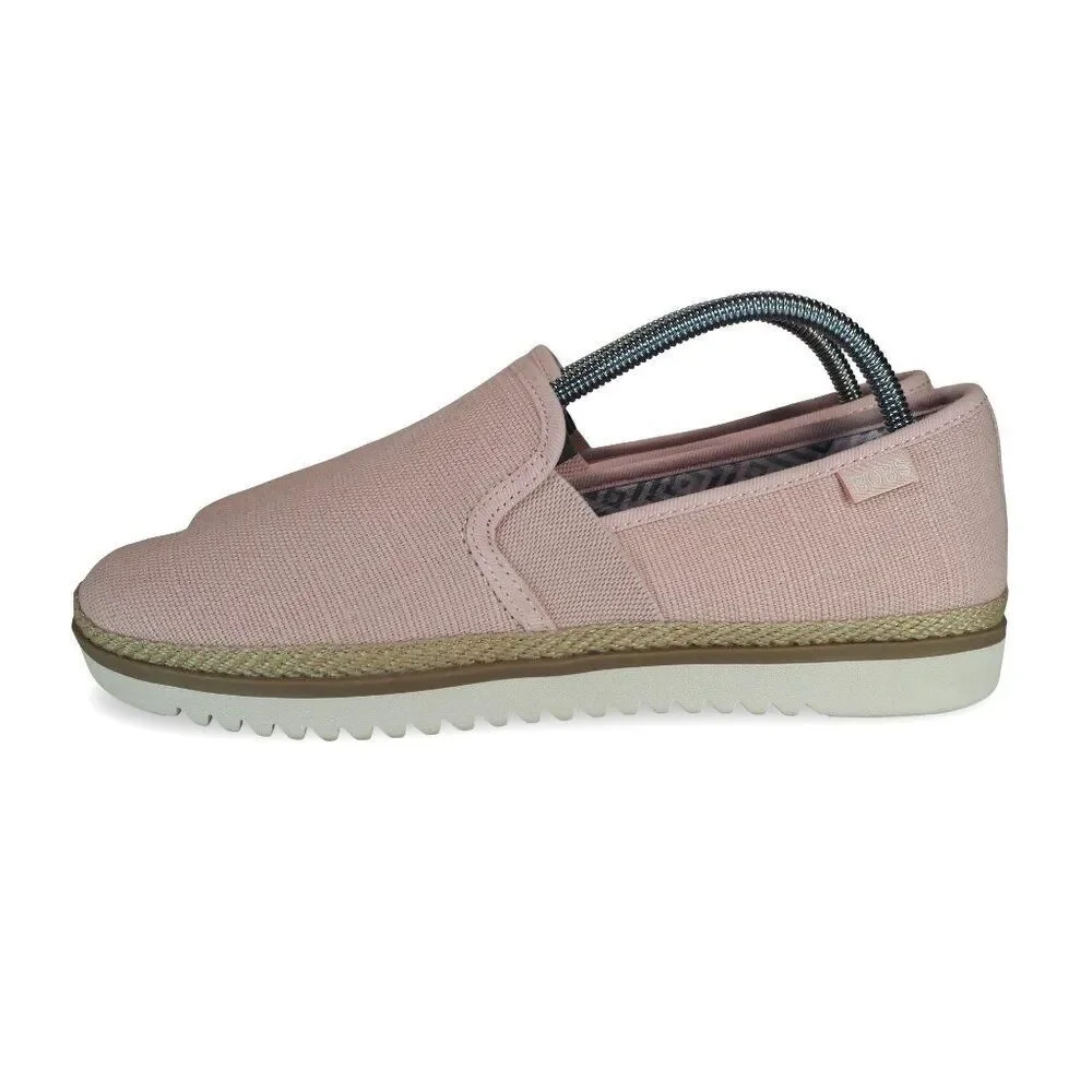 BOBS by Skechers Flexpadrille Lo Slip-on Shoes Women's‎ 7.5 Pink 114020